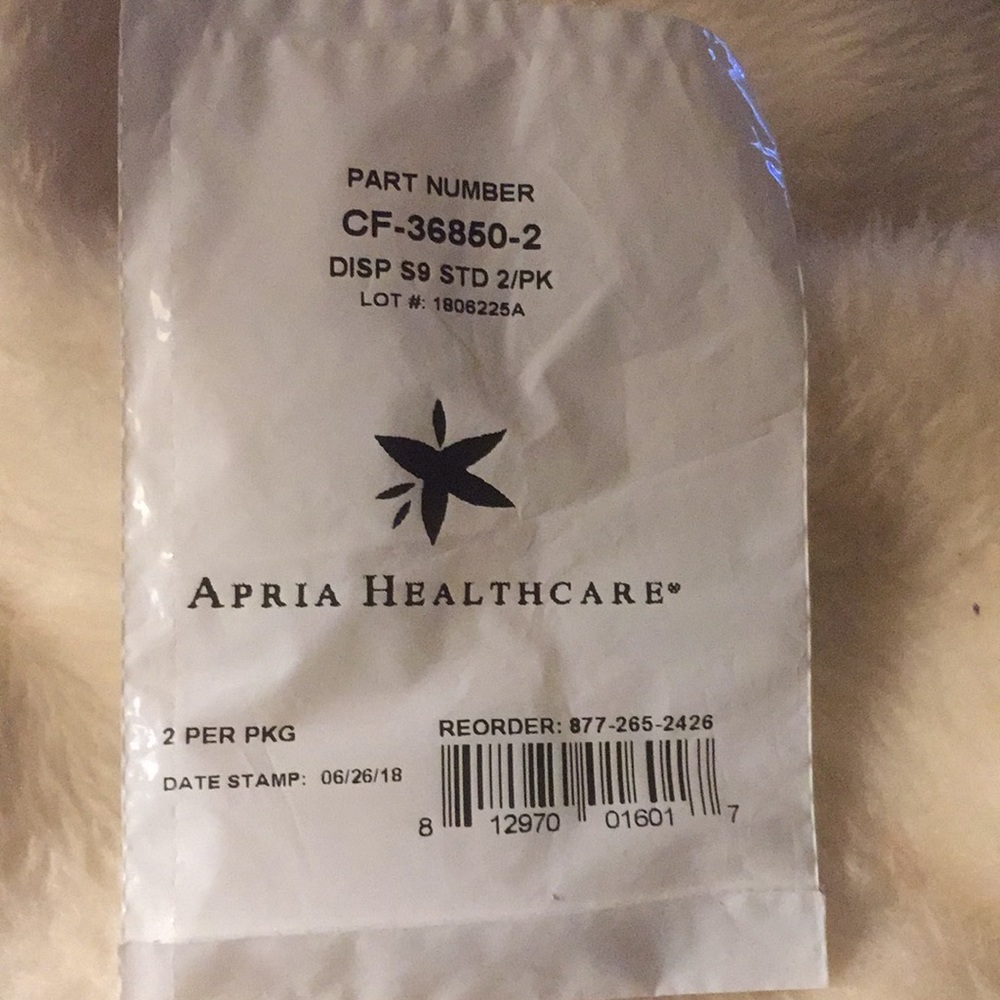 April Healthcare Filter contains 2 filters